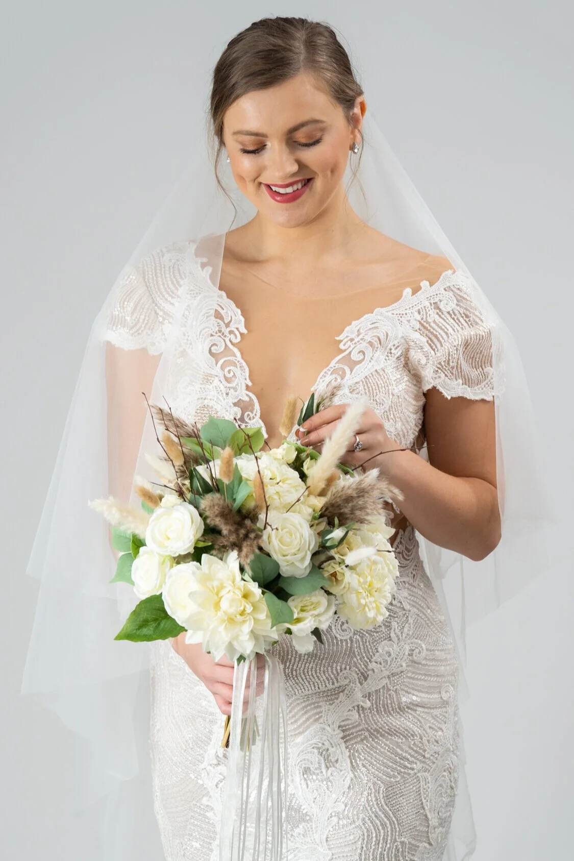 Berta used wedding dress best sale